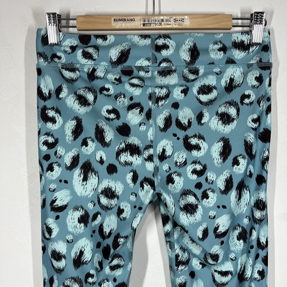 Under Armour blue abstract animal leggings size large - Picture 6 of 9